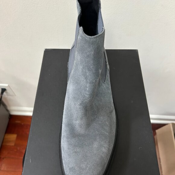 Boss Men's Calev Pull on Chelsea Boots Gray - Picture 6 of 6